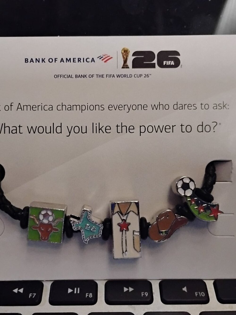 EXCLUSIVE DALLAS Bank Of America Bracelet ⚽️ FIFA World Cup